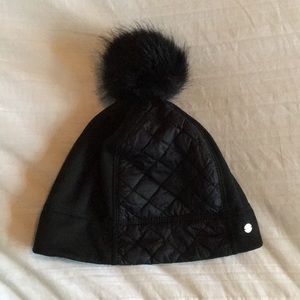 Champion C9 solid stretch quilted black hat